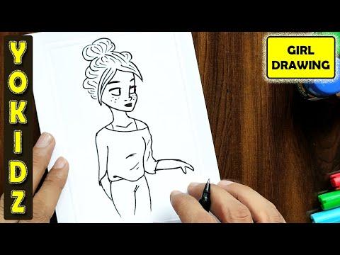 HOW TO DRAW A GIRL EASY