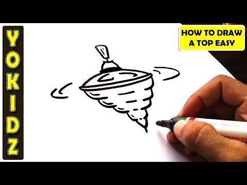 HOW TO DRAW A TOP EASY