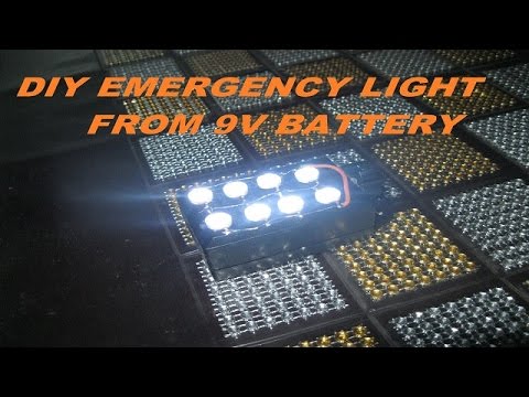 HOW TO MAKE A EMERGENCY LIGHT