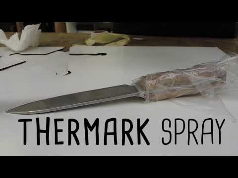 HOW TO PUT A LOGO ON A CUSTOM KNIFE : TOUCHMARK LASER ENGRAVING !