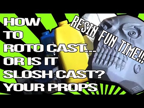 HOW TO ROTOCAST YOUR PROPS (prop making tutorial).