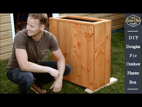 HOW TO make a DIY planter box