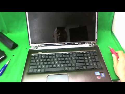 HP dv7t-6000 Notebook Screen Replacement Procedure