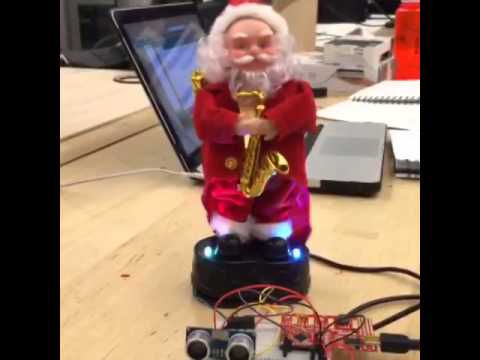 Hacking Santa With A Motion Sensor