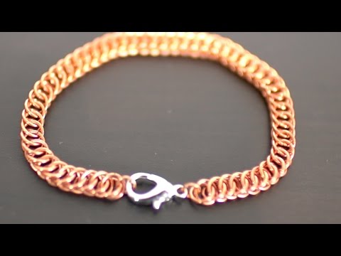 Half Persian 4-1 Bracelet Chainmail Tutorial