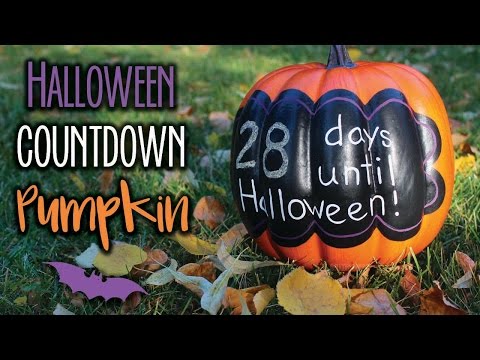 Halloween Countdown Pumpkin U0001f383 | BOOtorial