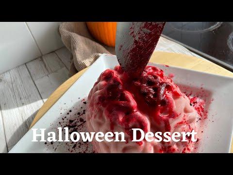 Halloween Jello Brain Dessert