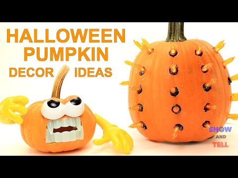 Halloween Pumpkin Decorating Tips, Tricks and Ideas