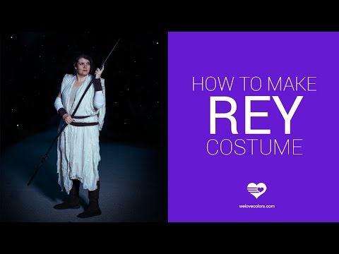 Halloween Ready, Easy Rey (Star Wars) Costume!