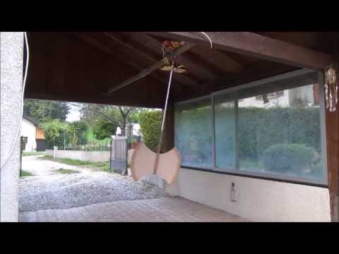 Halloween motorised swinging axe