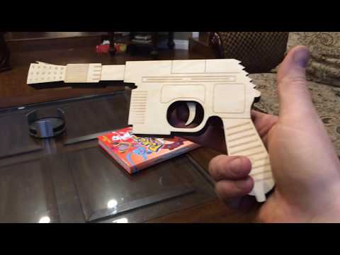 Han Solo Blaster (Shoots Elastic bands!)