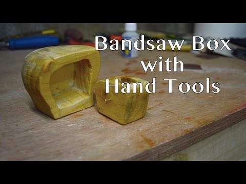 Handsaw Box | Make a Bandsaw Box without a Bandsaw!