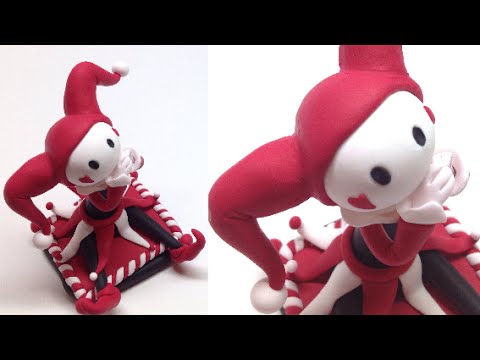 Harlequin/Arlequim - Polymer clay (Fimo) Tutorial