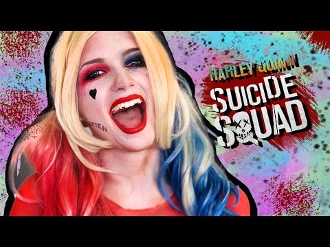 Harley Quinn SUICIDE SQUAD - Makeup tutorial