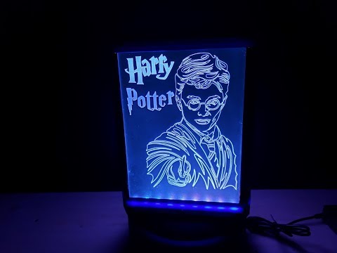 Harry Potter RGB Acrylic Sign