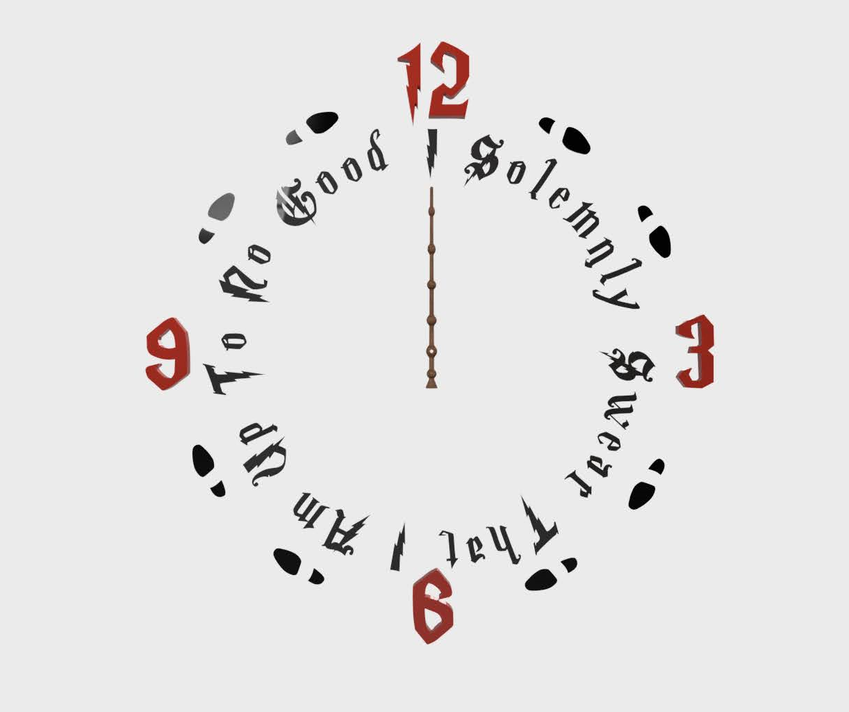 Harry Potter Wall Clock Whole.png