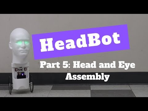 HeadBot Part 5: Head and Eye Assembly