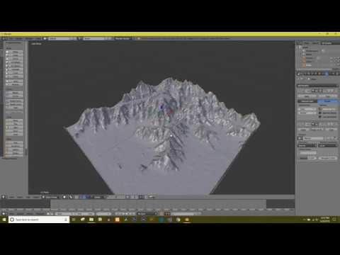 Heritage Planter - Part 12 : Converting terrain data to a 3d model