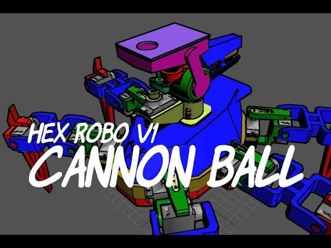 Hexrobo V1 Cannon Build