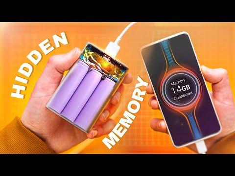 Hidden USB Flash Drive - Self Made Memory Storage Inside a Power Bank