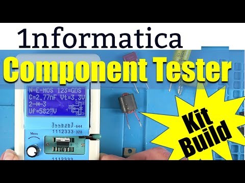 Hiland M12864 Transistor / Component Tester Kit Build