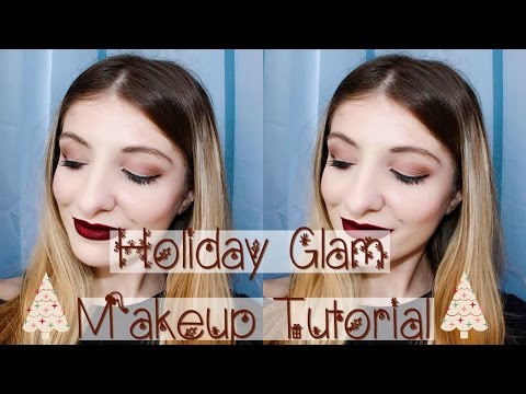 Holiday Glam Makeup Tutorial 2016