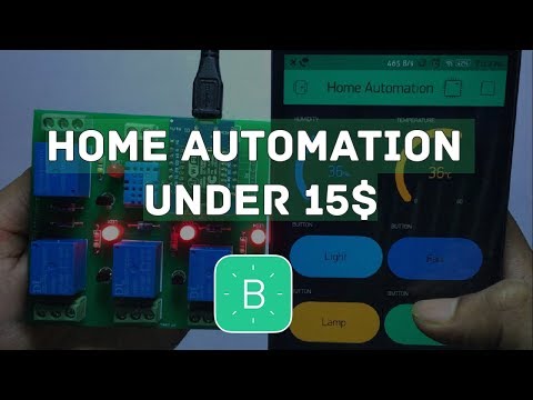 Home Automation Under 15 $ using ESP 8266 &amp;amp; Blynk App