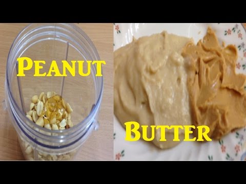 Home Made Organic Peanut Butter