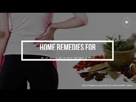 Home Remedies For Back Pain Relief - Ayurvedic Good Life