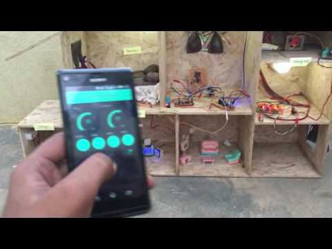 Home automation using arduino with wifi, bluetooth and IR remote control- 4 WIFI control