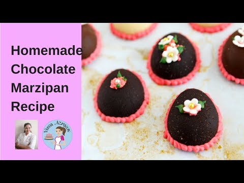 Homemade Chocolate Marzipan Recipe in 5 mins - Marzipan