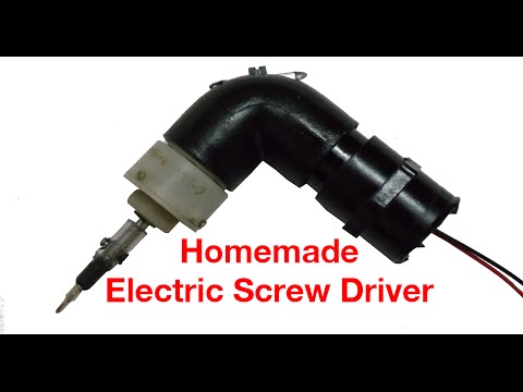 Homemade Electric Screw Driver | DIY