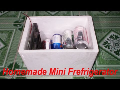 Homemade Fridge Frefrigerator Chiller Air Conditioner Peltier Cooler Free Energy DIY Thermoelectric