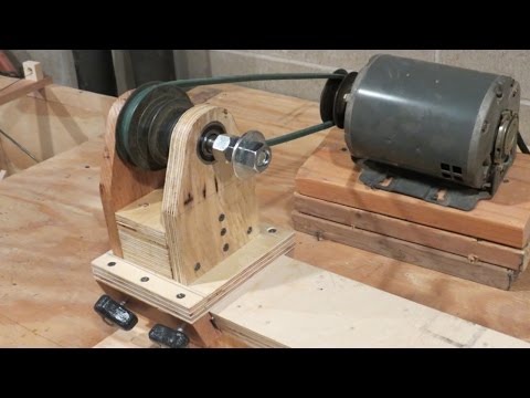 Homemade Lathe Pt. 1 - The headstock and base