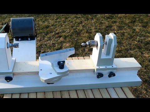 Homemade Lathe Pt. 2 - tool rest and tailstock