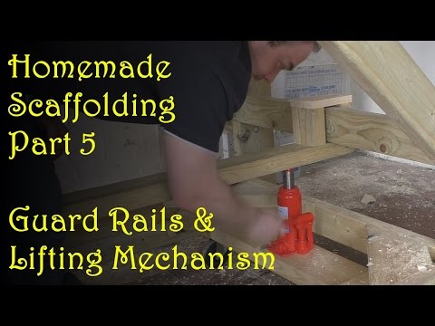 Homemade Scaffolding Tower - Part 5