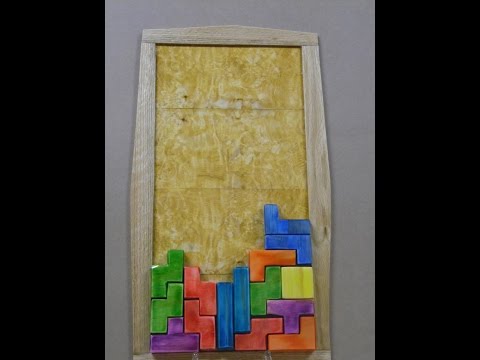 Homemade Tetris Game Board