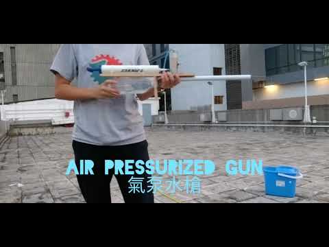 Homemade Water Gun Test