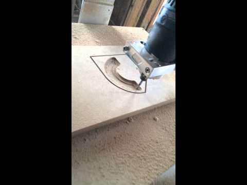 Homemade aluminum CNC router