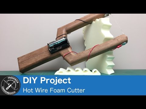 Hot wire foam cutter