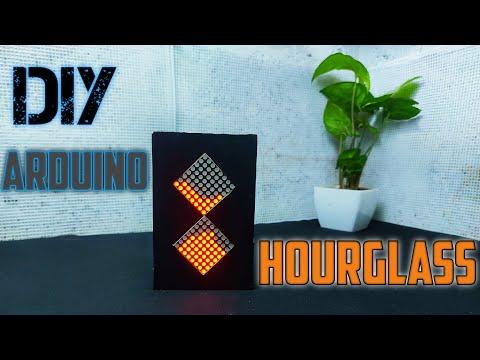 Hourglass using Arduino | DIY | LED Hourglass