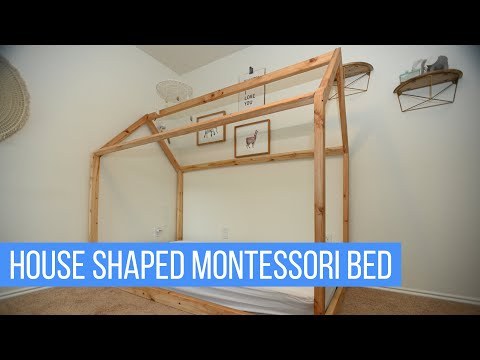 House Shaped Montessori Bed