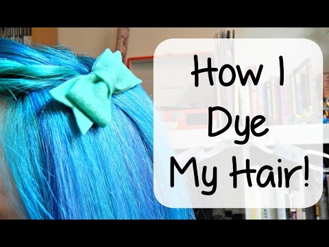 How I Dye My Hair! &amp;brvbar; The Corner of Craft