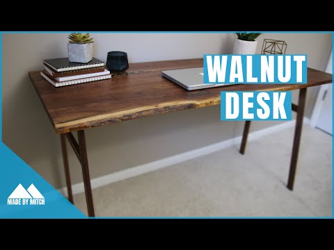 How I made a Desk out of Walnut