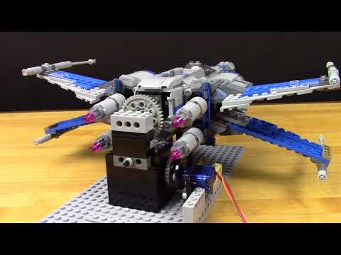 How To: Automate a LEGO X-Wing