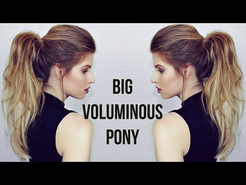 How To: Big Voluminous Ponytail!