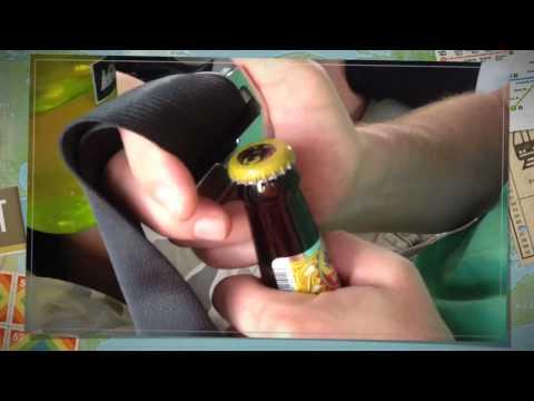 How To: Open A Beer Bottle With A Seatbelt