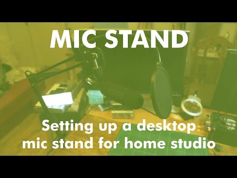 How To - Setup a microphone stand