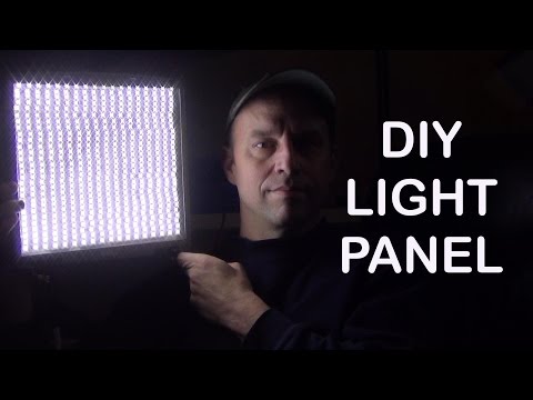 How To Build A Light Panel for $25!