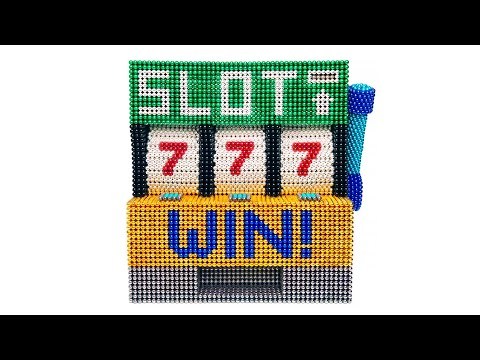 How To Build A Slot Machine From 34600pcs 5mm Magnetic Balls